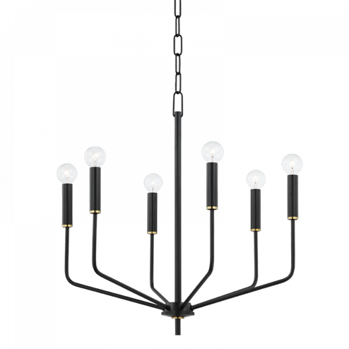 Bailey Chandelier (6939|H516806-AGB/SBK)