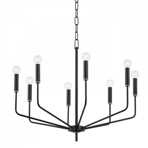 Bailey Chandelier (6939|H516808-AGB/SBK)