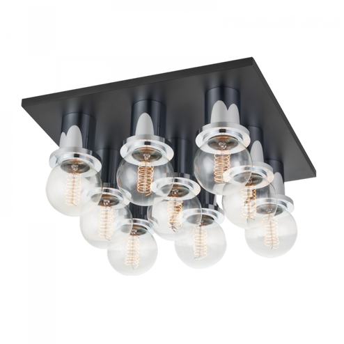 Brandi Flush Mount (6939|H526509-PC/SBK)