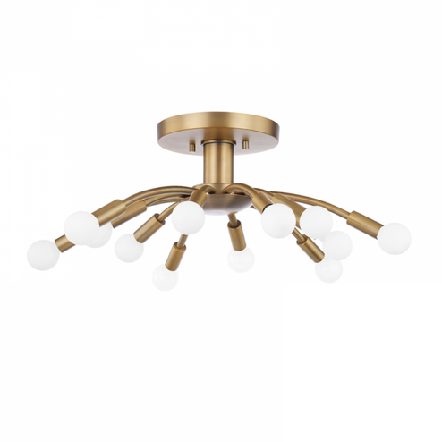 Tristan Semi Flush (52|C2812-PBR)