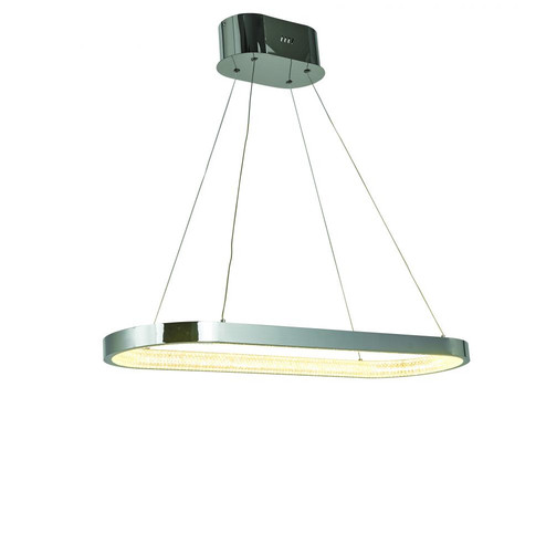 Chrome Ellipse Dining Chandelier (4819|T1018-CH)