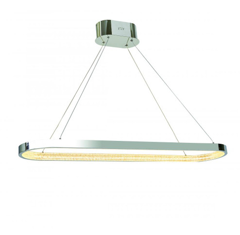 Chrome Ellipse Dining Chandelier (4819|T1020-CH)