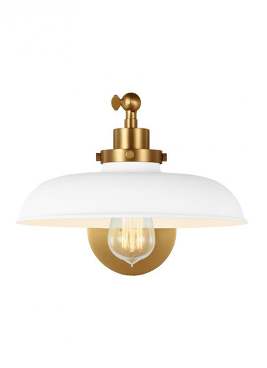 Single Arm Wide Task Sconce (7725|CW1141MWTBBS)