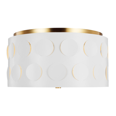 Dottie Medium Flush Mount (7725|KSF1013BBS)