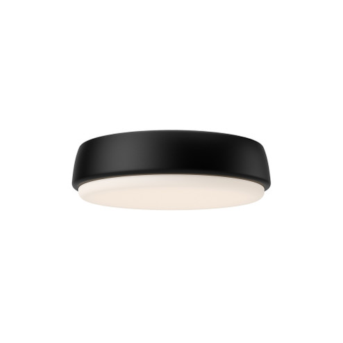 Laval 9-in Matte Black Dimmable LED Flush Mount (7713|FM503509MB)
