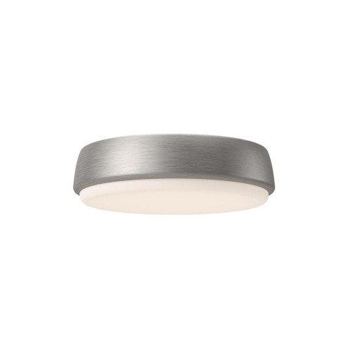 Laval 9-in Brushed Nickel LED Flush Mount (7713|FM503509BN)