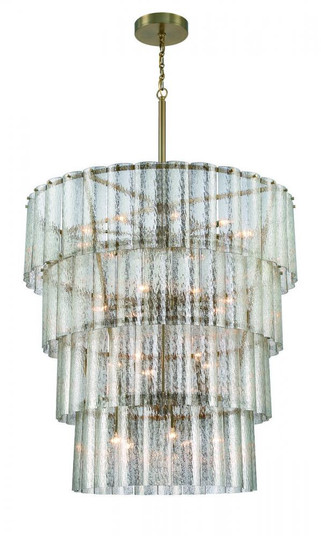 Museo 28 Light Chandelier in Satin Brass (20|48628-SB)