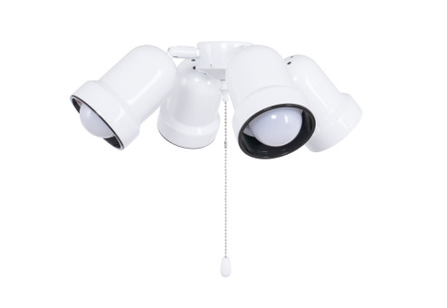 4 Light Universal Adjustable Spotlight Light Kit in White (20|LK414-WW-LED)