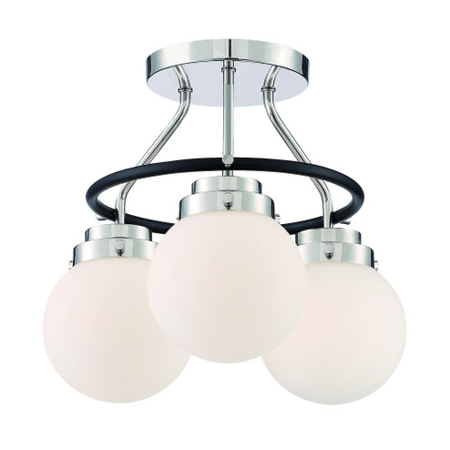 3 Light Semi Flush (21|D232M-SF-PN)