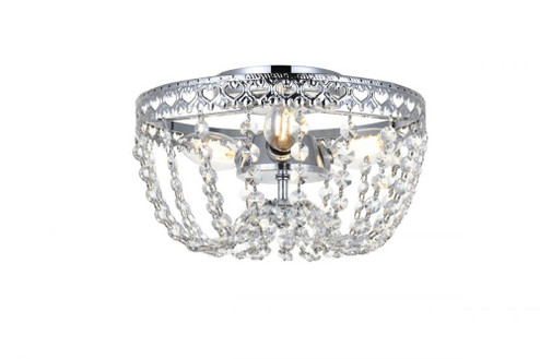 Kylie 10 inch flush mount in chrome (758|1112F10C)
