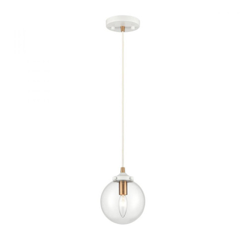 Boudreaux 6'' Wide 1-Light Mini Pendant - Matte White (91|24436/1)