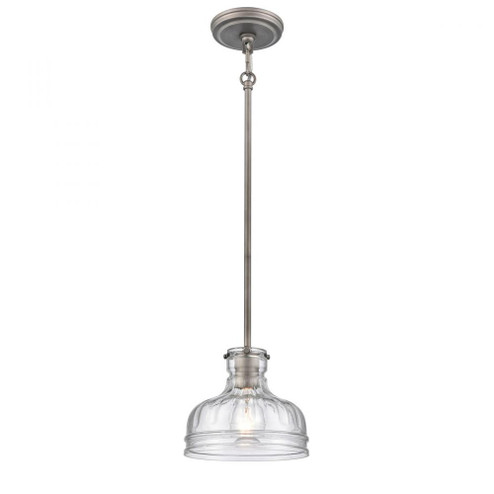 Orinoco 8'' Wide 1-Light Mini Pendant - Weathered Zinc (91|67905/1)