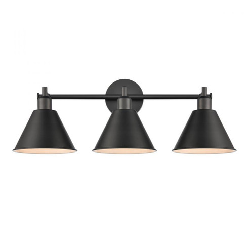 Abbington 27.5'' Wide 3-Light Vanity Light - Matte Black (91|68272/3)