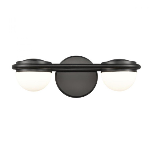 Nelly 14'' Wide 2-Light Vanity Light - Matte Black (91|81591/LED)