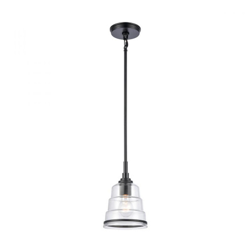 Boyer 6.5'' Wide 1-Light Mini Pendant - Matte Black (91|82164/1)