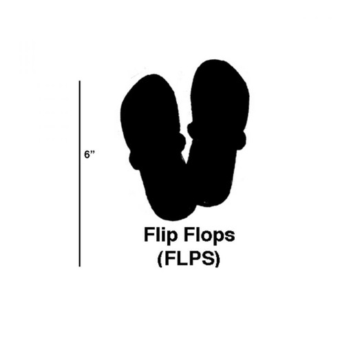 Flip Flops Cookie Cutters (Set of 6) (91|FLPS/S6)