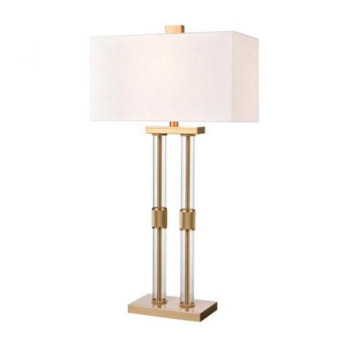 Roseden Court 34'' High 1-Light Table Lamp - Aged Brass (91|H0019-9567)