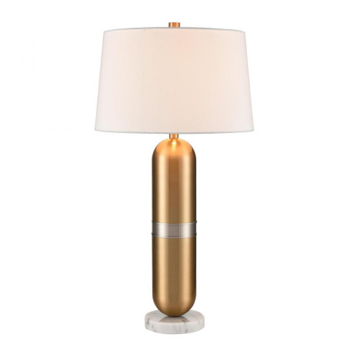 Pill 34'' High 1-Light Table Lamp - Aged Brass (91|H0019-9575)