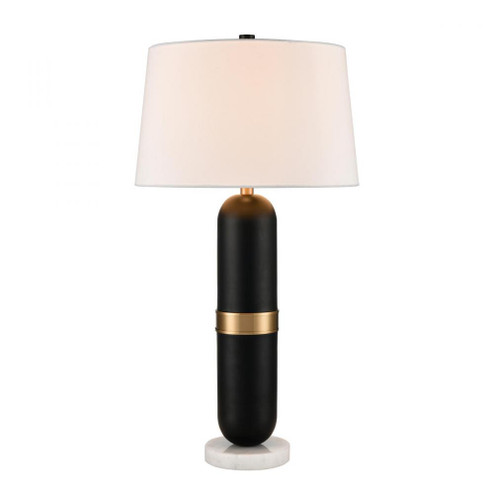 Pill 34'' High 1-Light Table Lamp - Matte Black (91|H0019-9576)