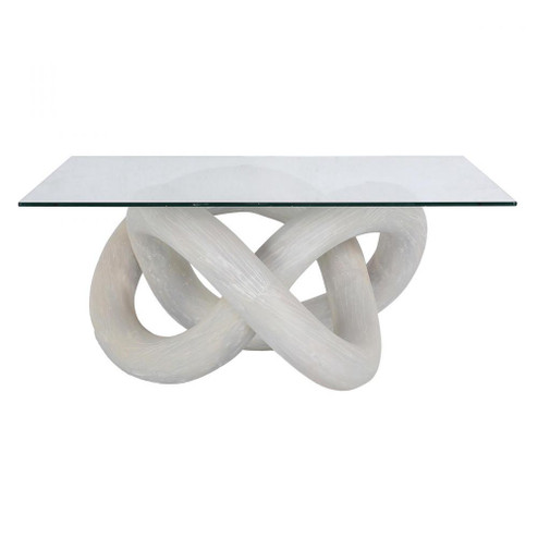 Knotty Coffee Table - White (91|H0075-9438)