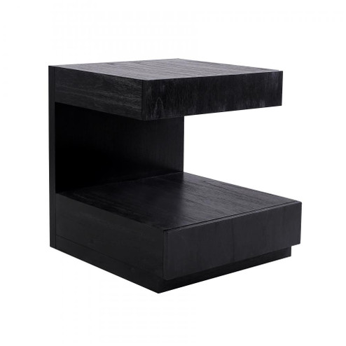 Checkmate Accent Table - Checkmate Black (91|S0075-9866)