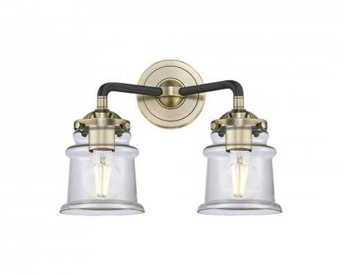 Canton - 2 Light - 13 inch - Black Antique Brass - Bath Vanity Light (3442|284-2W-BAB-G182S)
