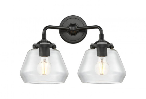 Fulton - 2 Light - 15 inch - Oil Rubbed Bronze - Bath Vanity Light (3442|284-2W-OB-G172)