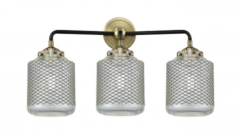 Stanton - 3 Light - 24 inch - Black Polished Nickel - Bath Vanity Light (3442|284-3W-BPN-G262)
