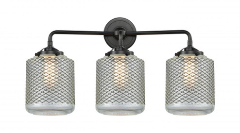 Stanton - 3 Light - 24 inch - Oil Rubbed Bronze - Bath Vanity Light (3442|284-3W-OB-G262-LED)