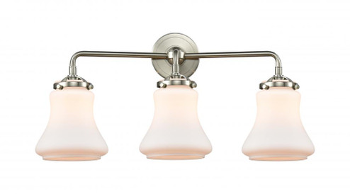 Bellmont - 3 Light - 24 inch - Brushed Satin Nickel - Bath Vanity Light (3442|284-3W-SN-G191-LED)
