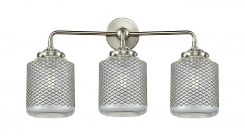 Stanton - 3 Light - 24 inch - Brushed Satin Nickel - Bath Vanity Light (3442|284-3W-SN-G262)