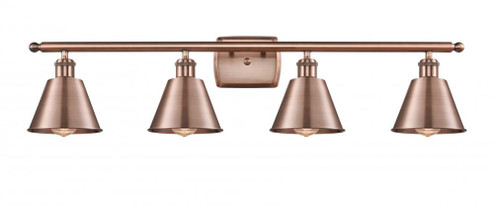 Smithfield - 4 Light - 37 inch - Antique Copper - Bath Vanity Light (3442|516-4W-AC-M8)