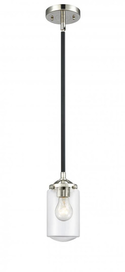 Dover - 1 Light - 5 inch - Black Polished Nickel - Stem hung - Mini Pendant (3442|284-1S-BPN-G312)