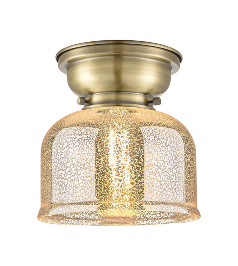 Bell - 1 Light - 8 inch - Antique Brass - Flush Mount (3442|623-1F-AB-G78)