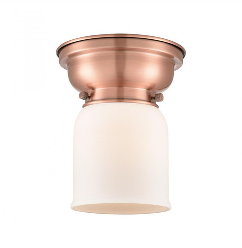 Bell - 1 Light - 6 inch - Antique Copper - Flush Mount (3442|623-1F-AC-G51-LED)