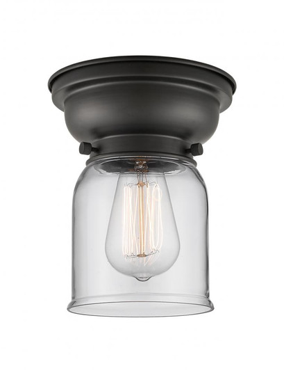Bell - 1 Light - 6 inch - Matte Black - Flush Mount (3442|623-1F-BK-G52-LED)