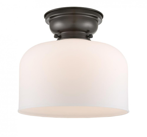 Bell - 1 Light - 12 inch - Oil Rubbed Bronze - Flush Mount (3442|623-1F-OB-G71-L-LED)