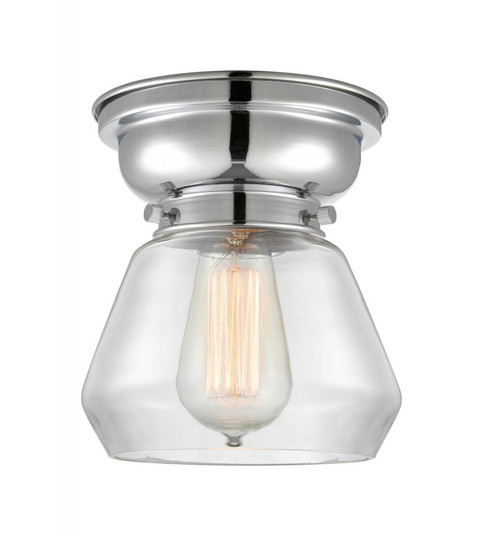 Fulton - 1 Light - 7 inch - Polished Chrome - Flush Mount (3442|623-1F-PC-G172)