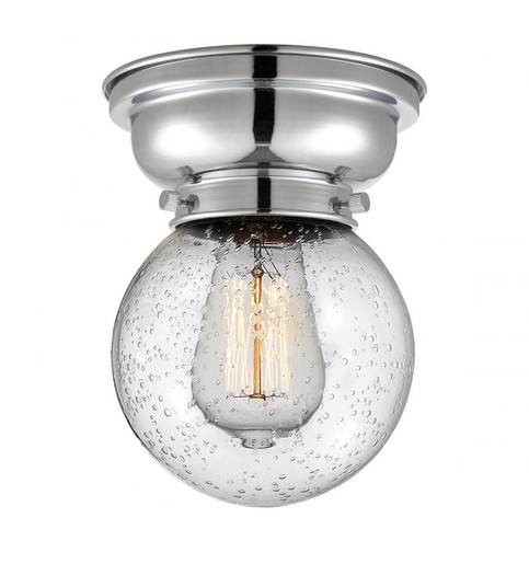 Beacon - 1 Light - 6 inch - Polished Chrome - Flush Mount (3442|623-1F-PC-G204-6)