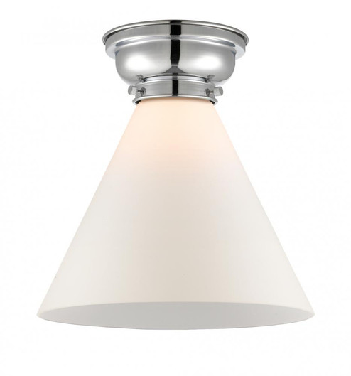Cone - 1 Light - 12 inch - Polished Chrome - Flush Mount (3442|623-1F-PC-G41-L-LED)