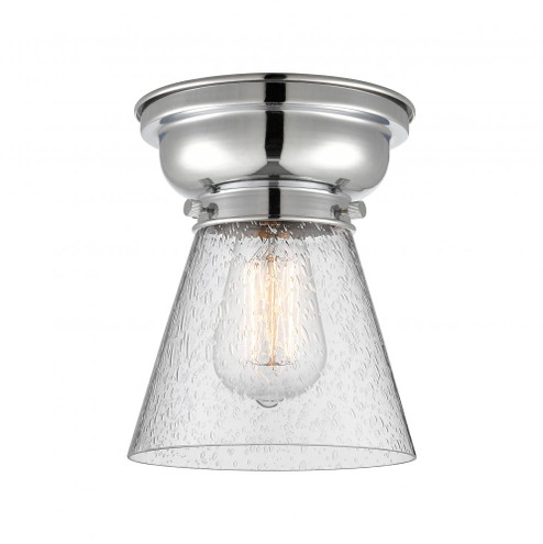 Cone - 1 Light - 6 inch - Polished Chrome - Flush Mount (3442|623-1F-PC-G64-LED)