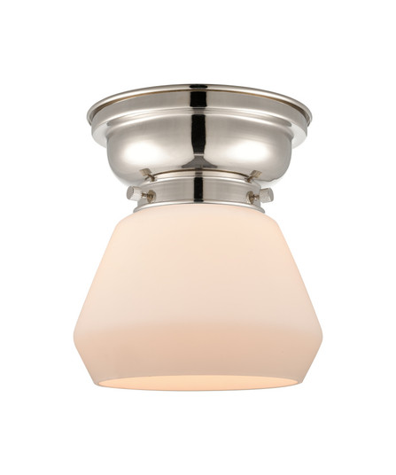 Fulton - 1 Light - 7 inch - Polished Nickel - Flush Mount (3442|623-1F-PN-G171)