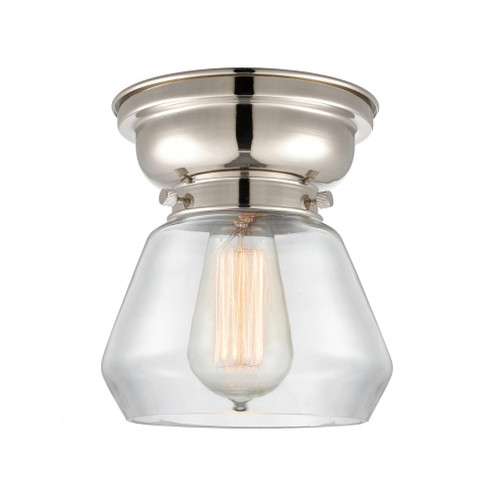 Fulton - 1 Light - 7 inch - Polished Nickel - Flush Mount (3442|623-1F-PN-G172-LED)