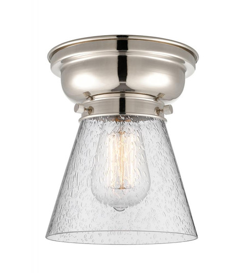 Cone - 1 Light - 6 inch - Polished Nickel - Flush Mount (3442|623-1F-PN-G64-LED)