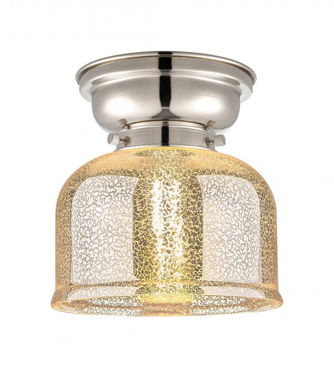 Bell - 1 Light - 8 inch - Polished Nickel - Flush Mount (3442|623-1F-PN-G78)