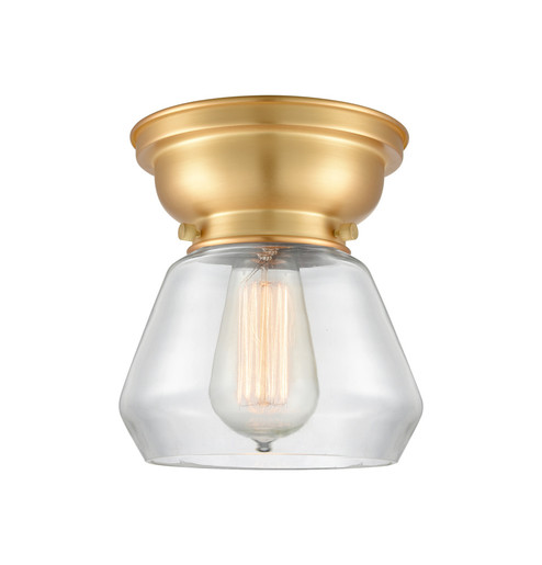 Fulton - 1 Light - 7 inch - Brushed Satin Nickel - Flush Mount (3442|623-1F-SN-G172-LED)