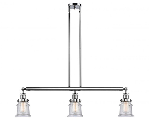 Canton - 3 Light - 39 inch - Polished Chrome - Stem Hung - Adjustable Island Light (3442|213-PC-G184S)