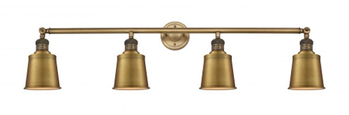 Addison - 4 Light - 42 inch - Brushed Brass - Adjustable Bath Vanity Light (3442|215-BB-M9-BB)