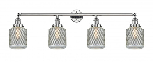 Stanton - 4 Light - 44 inch - Polished Chrome - Adjustable Bath Vanity Light (3442|215-PC-G262-LED)