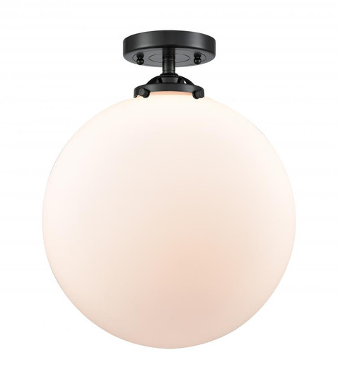 Beacon - 1 Light - 12 inch - Oil Rubbed Bronze - Semi-Flush Mount (3442|284-1C-OB-G201-12)
